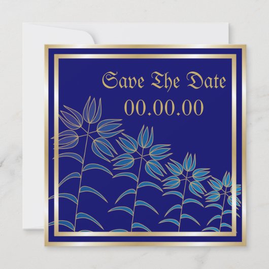 ライリーかわいらしセーブ・ザ・デート案内 セーブザデート (正面)