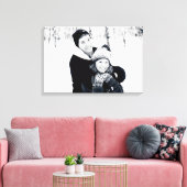 ライリーとエレン キャンバスプリント (インサイチュ (リビング))