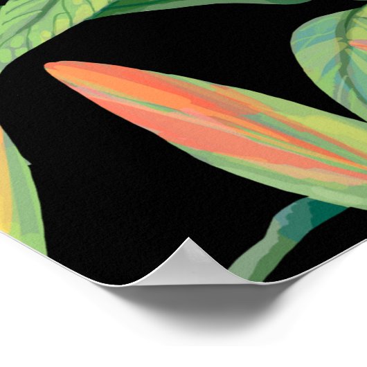 ライリーのシームレスな背景パターン。 ポスター (角)