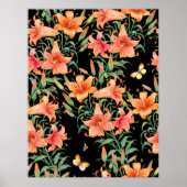 ライリーのシームレスな背景パターン。 ポスター (正面)