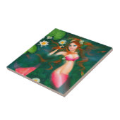 ライリーを持つファンタジーの人魚 タイル (側面)