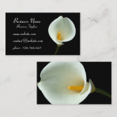 ライリーフラワービジネスカード 名刺 (正面/裏面)