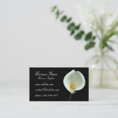 ライリーフラワービジネスカード 名刺 (スタンド正面)