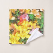 ライリーラブ&ライトウォーター色 バスタオルセット (ウォッシュタオル)