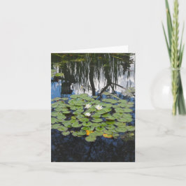 ライリー折り畳みグリーティングカードを反映したガーデンパーク カード