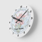 ライリー時計 ラウンド壁時計 (傾斜)