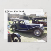 ライリー ケストレル スポーツ サルーン ポストカード (正面/裏面)