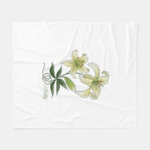 ライリー フリースブランケット (正面(横))