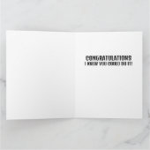 ライリー・ローズ おめでとう!あなたはやり遂げた! カード (内部)