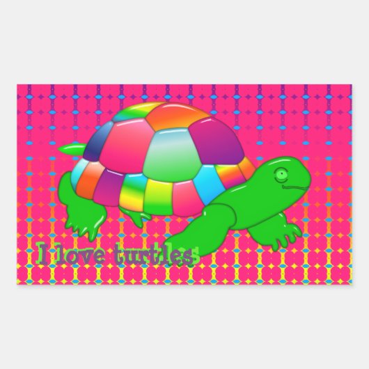 ライルガスタートルスタッカー 長方形シール (正面)
