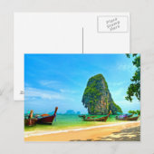 ライレイビーチ タイランド ポストカード (正面/裏面)