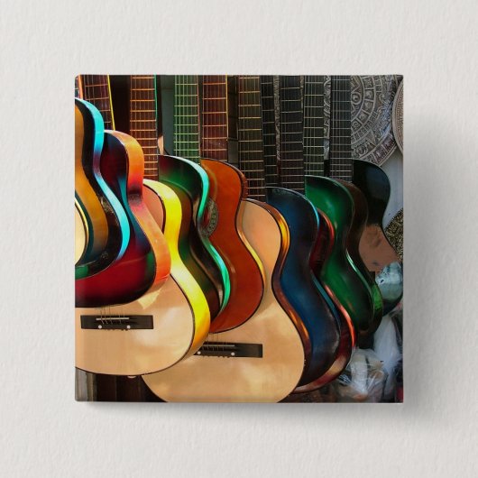 ラインおよびカーブボタン 缶バッジ (正面)