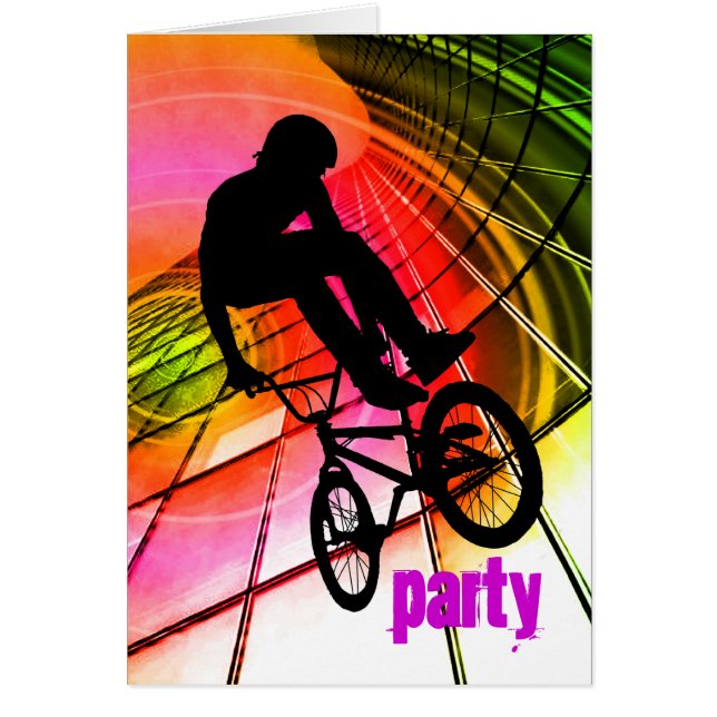 ラインおよび円のBMX (正面)