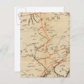 ラインおよび金属回路つながり ポストカード (正面/裏面)