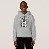 ラインでの調和：多様な楽器Tシャツ (正面フル)