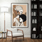 ラインとソウル - アフリカの母性の精霊 ポスター