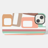 ラインと長方形 iPhoneケース (裏面横)