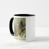 ラインのいなか町の マグカップ (正面左)