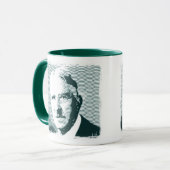 ラインのジョン・デューイ マグカップ (正面左)