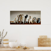 ラインの上 ポスター (キッチン)