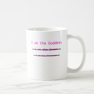 ラインを持つ女神 コーヒーマグカップ