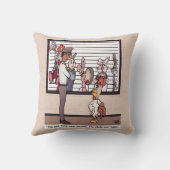 ラインアップ装飾用クッションのウサギ クッション (裏面)