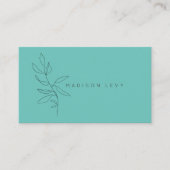 ラインアートインクモダン先住民アーティザンビジネスアポ 予約カード (正面)