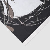 ラインアートウーマン1デコページ紙 薄葉紙 (詳細)