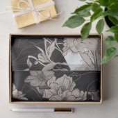 ラインアートウーマン5デコページ紙 薄葉紙 (ギフト)