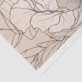 ラインアートウーマン6デコページ紙 薄葉紙 (詳細)