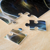 ラインアートカラフルクリエイティブパターン ジグソーパズル (側面)