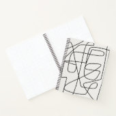 ラインアートジャーナル ノートブック (内部)