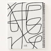 ラインアートジャーナル ノートブック (裏面)