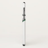 ラインアートスケッチ猫と花 Case-Mate iPhoneケース (裏面/左)