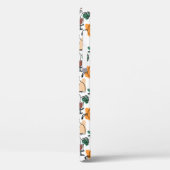 ラインアートスケッチ猫と花 Case-Mate iPhoneケース (裏面 / 左)