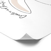 ラインアートスケッチ-クリエイティブと実り多い ポスター (角)