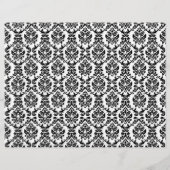 ラインアートダマスクデザインタトゥーウマ (裏面)