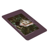 ラインアートパープル卒業写真発表 マグネット (右側)