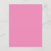 ラインアートブーケピンクレッド結婚ズ詳細 エンクロージャーカード (裏面)