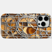 ラインアート木目 Case-Mate iPhoneケース (裏面 (横))