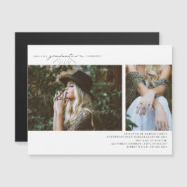 ラインアート2写真卒業パーティー磁気