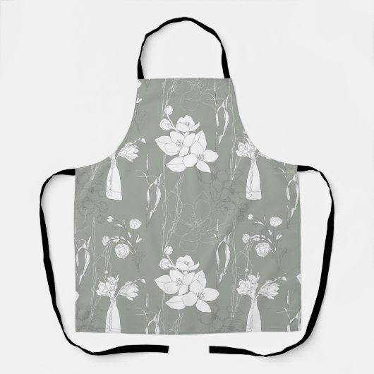 ラインアート エプロン (正面)