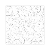 ラインアート、カンガルー、幽霊ウッドアートスタンプ ラバースタンプ (インプリント)