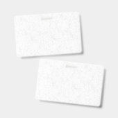 ラインアート、キャツキルホワイト、ファンタジー バッジ (正面＆裏面)
