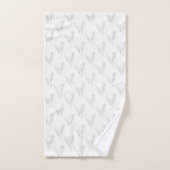 ラインアート、シーシェル、ハープ バスタオルセット (ハンドタオル)