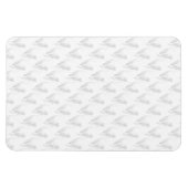 ラインアート、シーシェル、ハープ マグネット (横)