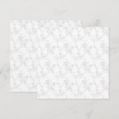 ラインアート デザイン シーズンカード (正面/裏面)