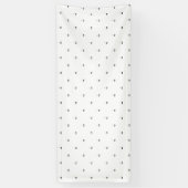 ラインアート、ホワイト薄紫ビニールバナー 横断幕 (縦)