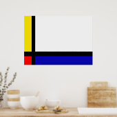 ラインアート ポスター (キッチン)