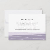 ラインアート レセプション 封入カード | アメシスト 招待状 (正面)